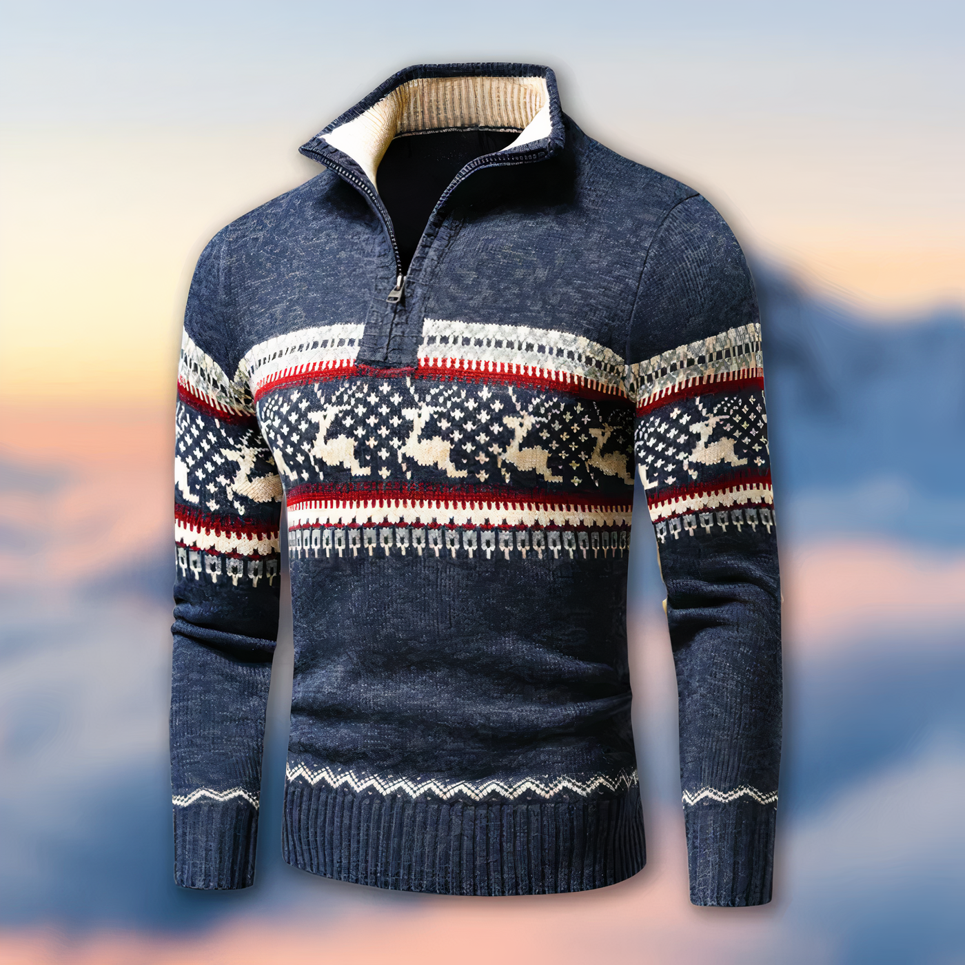 Weihnachtsstrickpullover für Männer - Erland