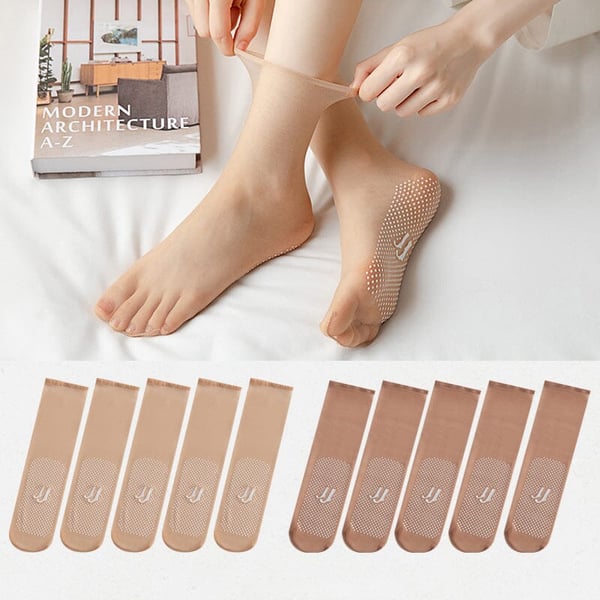 Lily - Rutschfeste Baumwollsocken für Damen