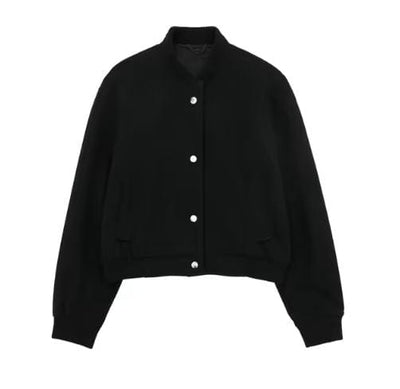 FRANCHESKA - Kurze Vintage-Bomberjacke