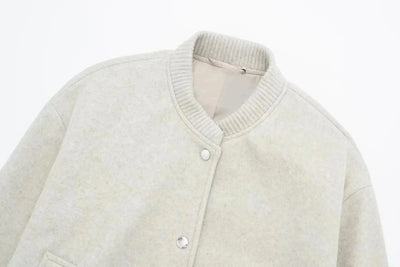 FRANCHESKA - Kurze Vintage-Bomberjacke