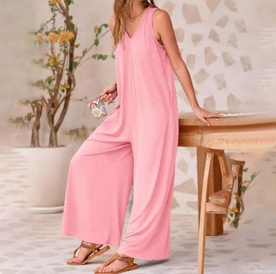 GEL - Sommer Jumpsuit mit weitem Bein