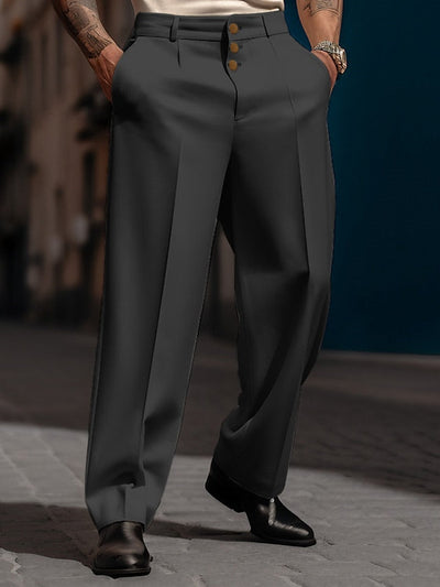 Gerade geschnittene Anzughose für Männer - Vitus