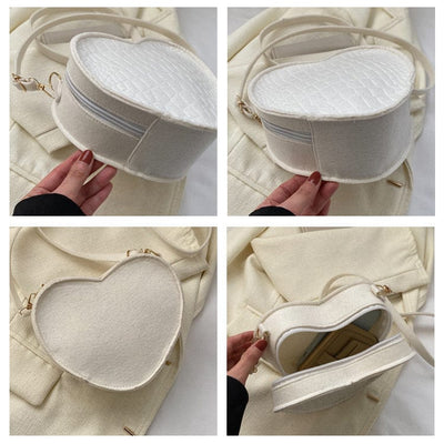 GIA - Umhängetasche mit Herzdesign