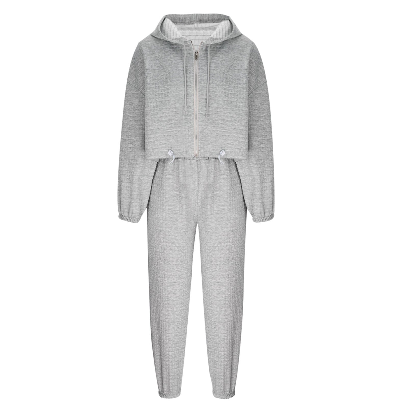 GIGI - Kapuzenmantel und lange Hose Set