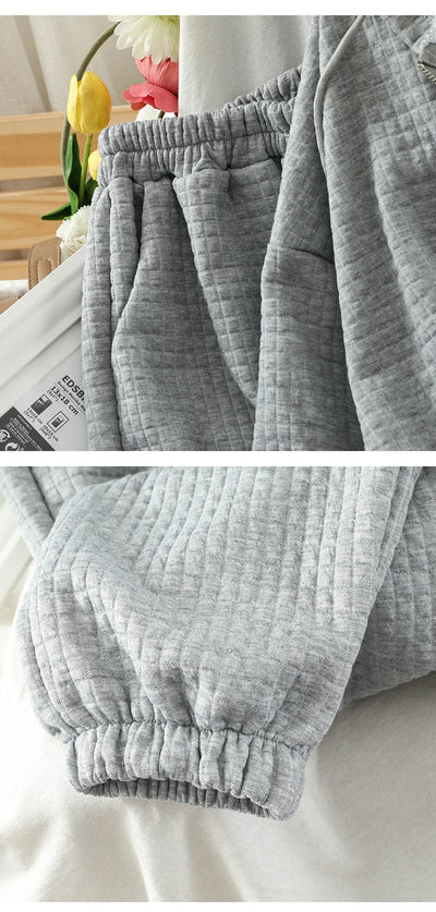 GIGI - Kapuzenmantel und lange Hose Set