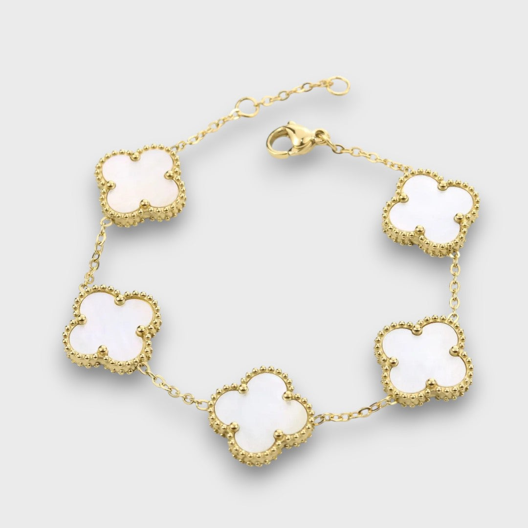 Clover – Armband mit vierblättrigem Glückssymbol