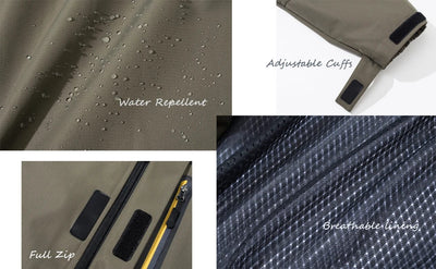 GREGOR - Herren Outdoor-Wasserdichter Mantel