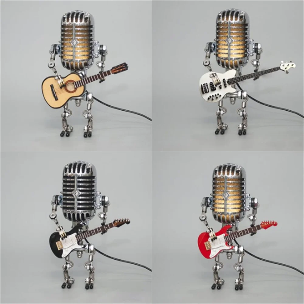 Guitarlamp™ - Lampe Roboter mit Gitarre