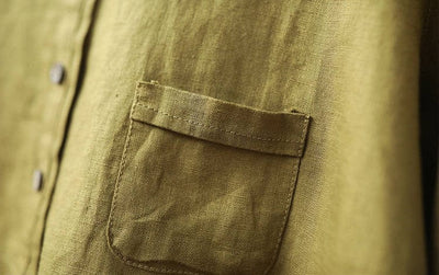 HANAYA - Langärmelige Lockere Bluse 2024