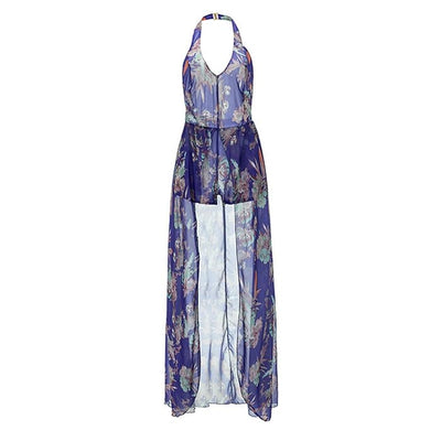 HANNIE - Tunic Sleeveless Bohemian Playsuit