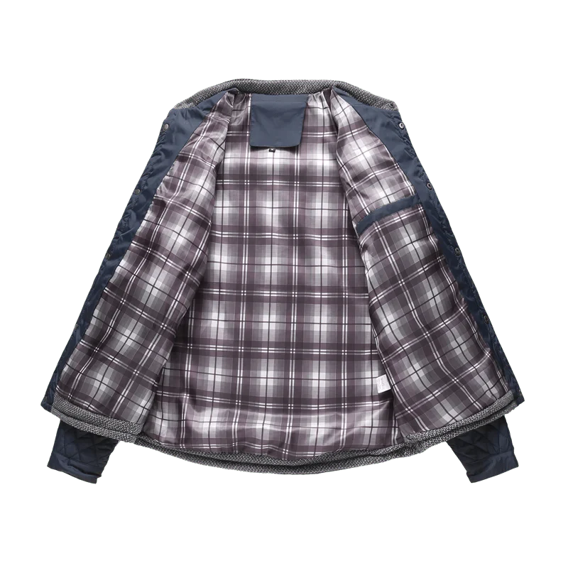 HANS - Herren Samt Winddichte, Kapuzenjacke