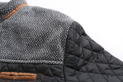 HANS - Herren Samt Winddichte, Kapuzenjacke