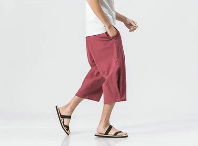 HARRY - Sommerliche wadenlange Sweatpants