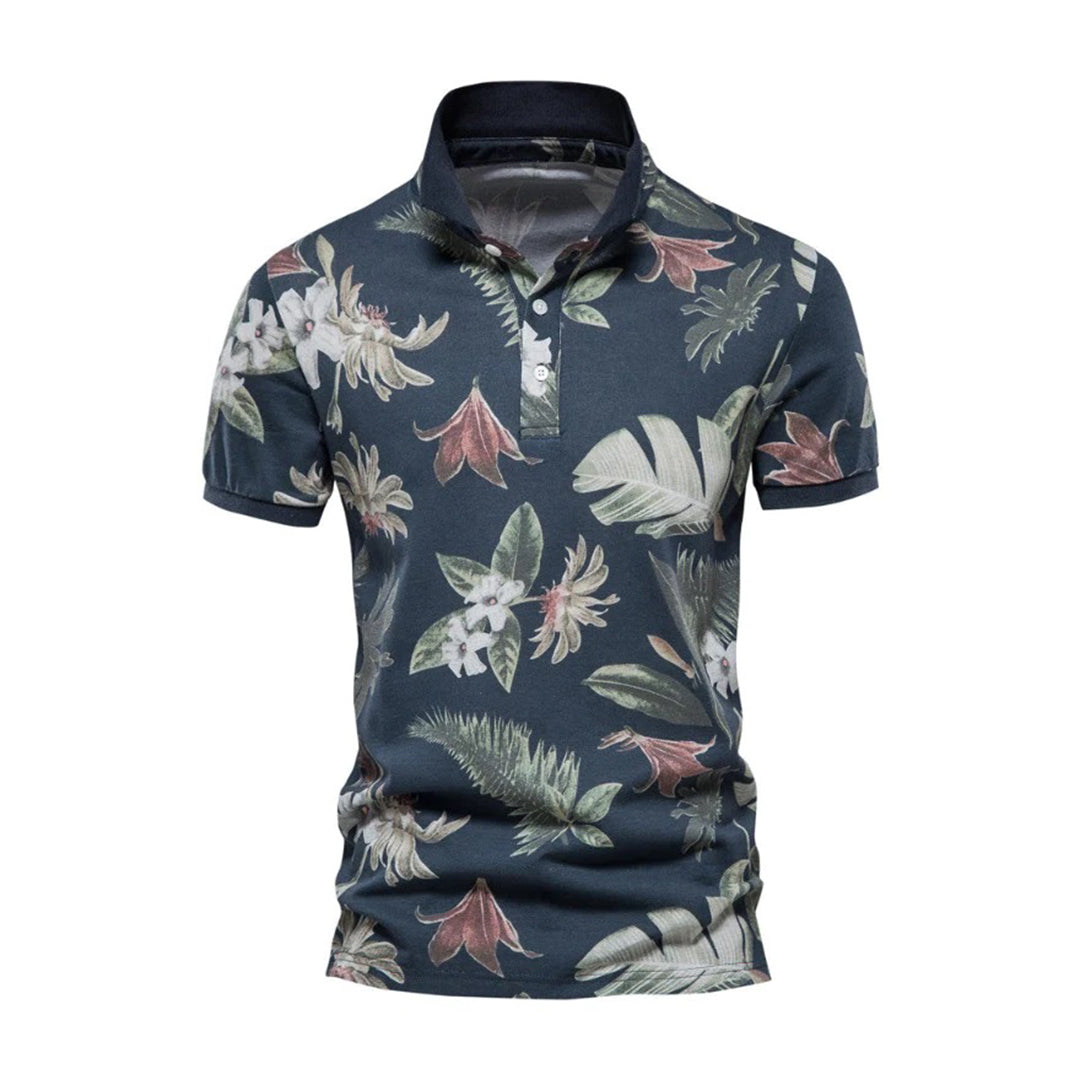 Hawaii-inspiriertes Siummer-Poloshirt - Lorenz
