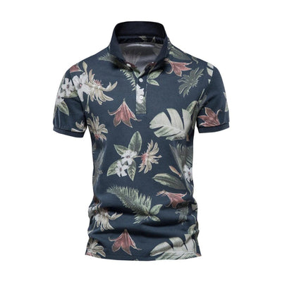 Hawaii-inspiriertes Siummer-Poloshirt - Lorenz