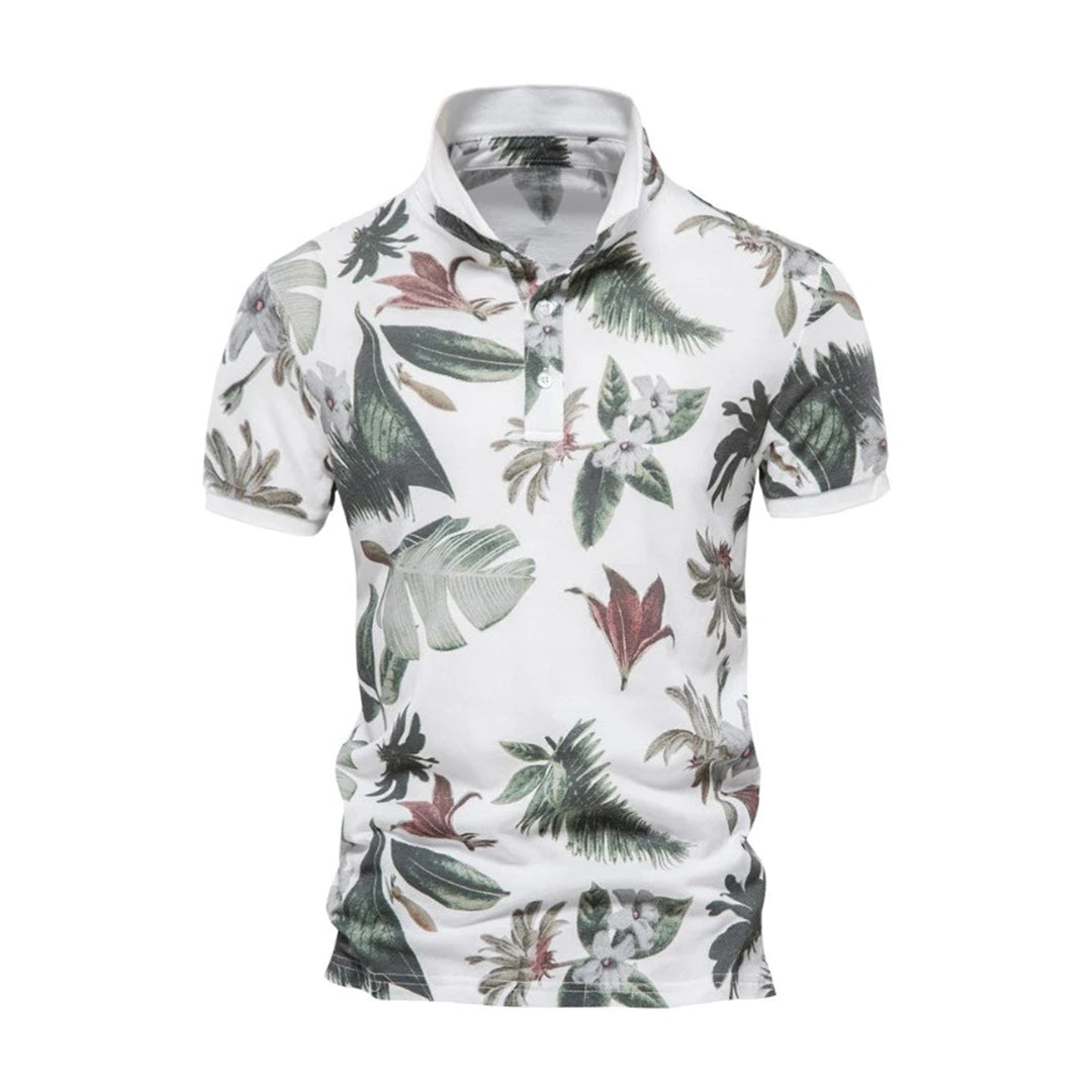 Hawaii-inspiriertes Siummer-Poloshirt - Lorenz