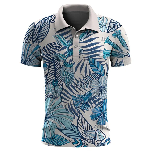 Klassisches hawaiianisches Herren-Sommer-Polo - Dante