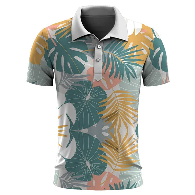 Klassisches hawaiianisches Herren-Sommer-Polo - Dante
