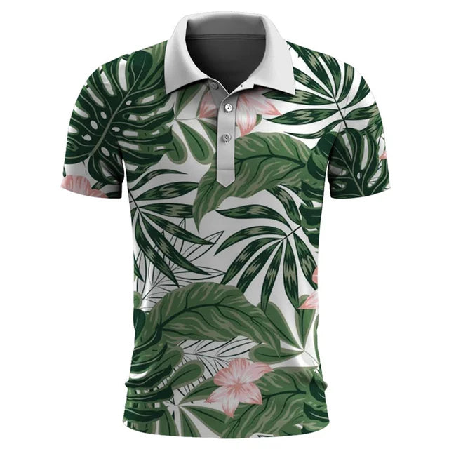 Klassisches hawaiianisches Herren-Sommer-Polo - Dante
