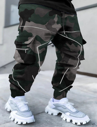 Herren Casual Cargo Haremshose - Wilfriedus