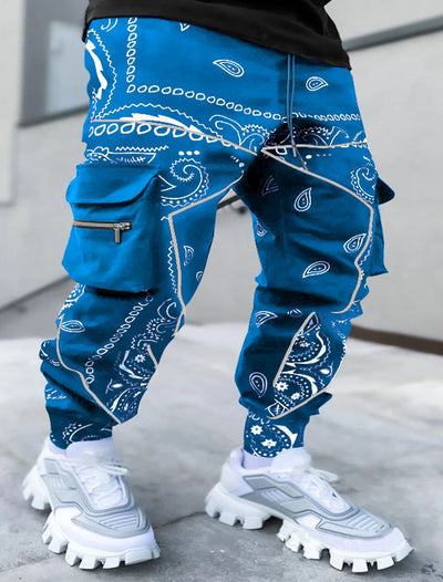 Herren Casual Cargo Haremshose - Wilfriedus