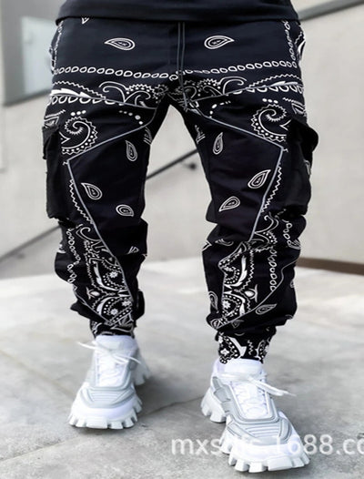 Herren Casual Cargo Haremshose - Wilfriedus