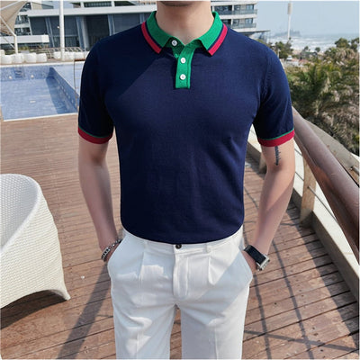 Herren Casual Sommer Poloshirt - Tomke