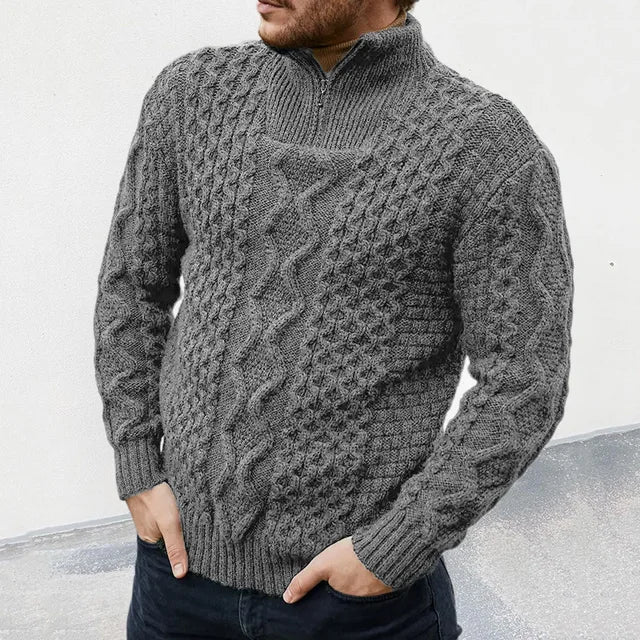 Lässiger Rollkragenpullover für Männer - Aaron
