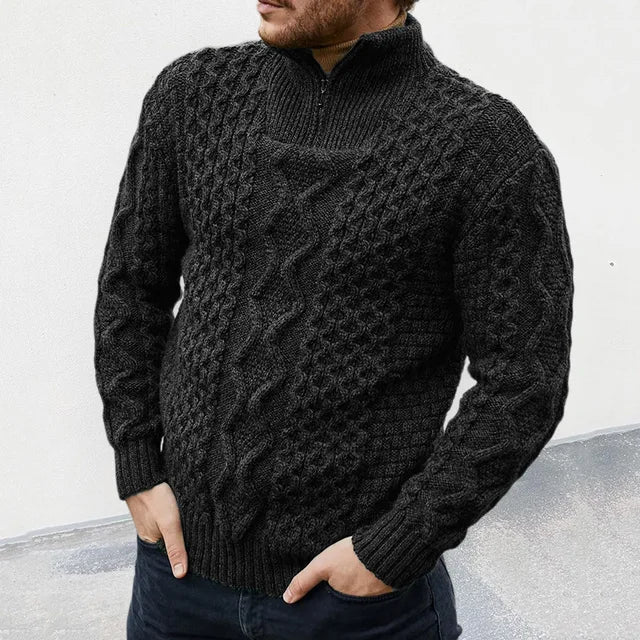 Lässiger Rollkragenpullover für Männer - Aaron