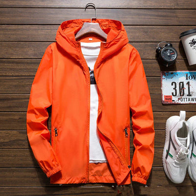 Wasserdichte Jacke mit Kapuze für Männer - Gustav