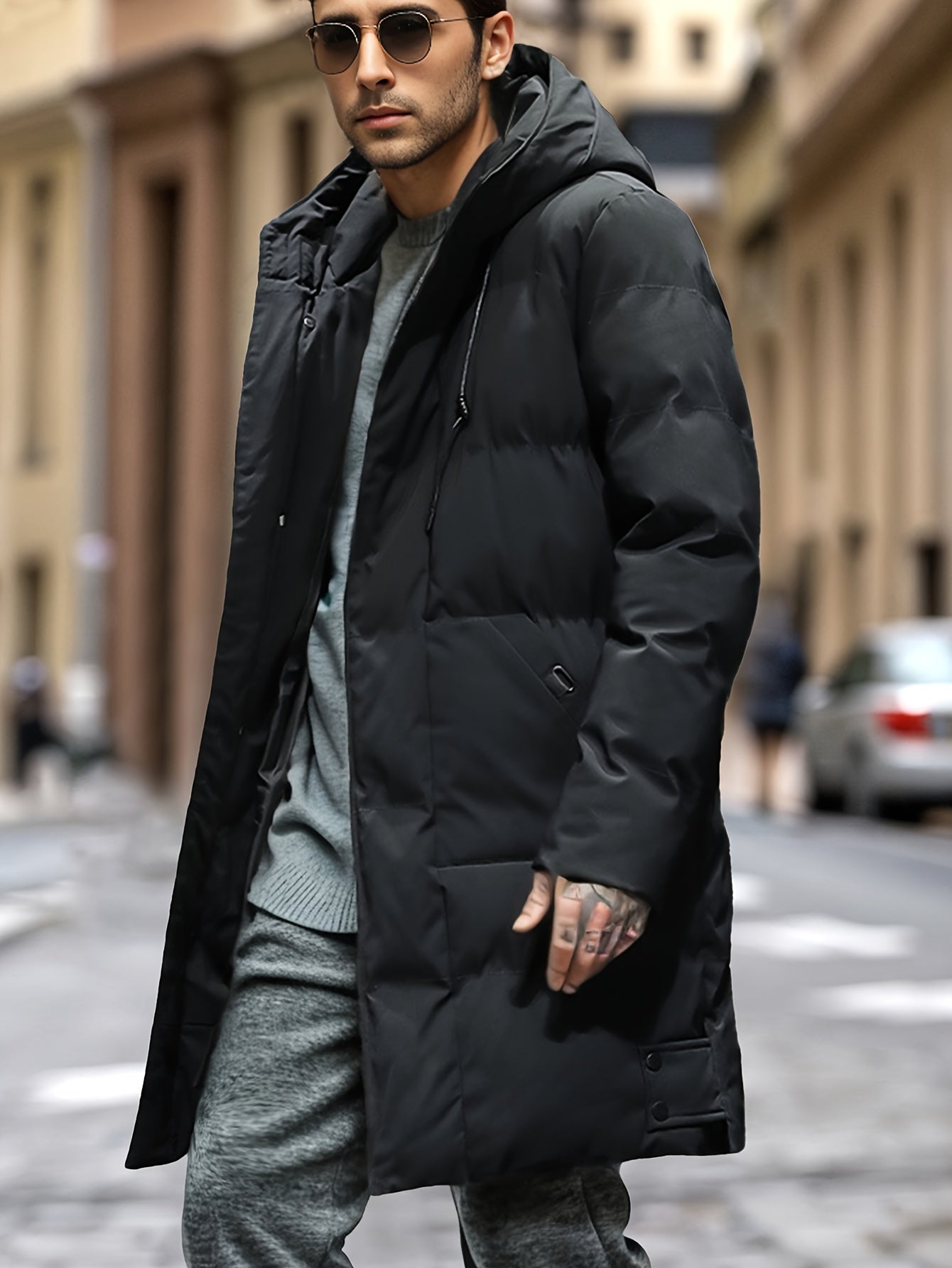 Lässige Herren-Kissenjacke für den Winter - Ortrud