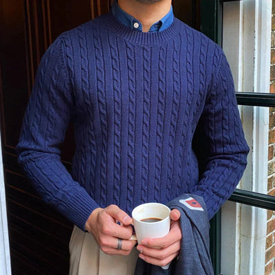 Edler Strickpullover für Männer - Diethelm