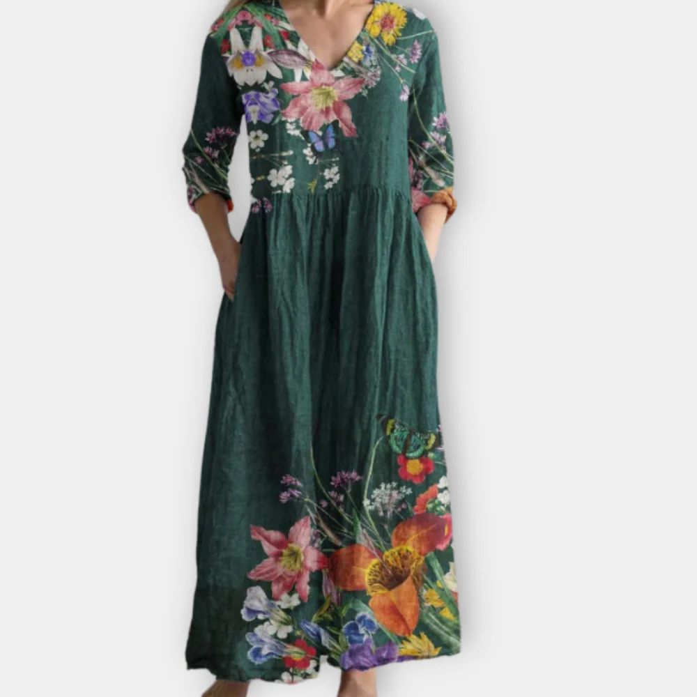 Francine ™ - Boho Maxi-Kleid