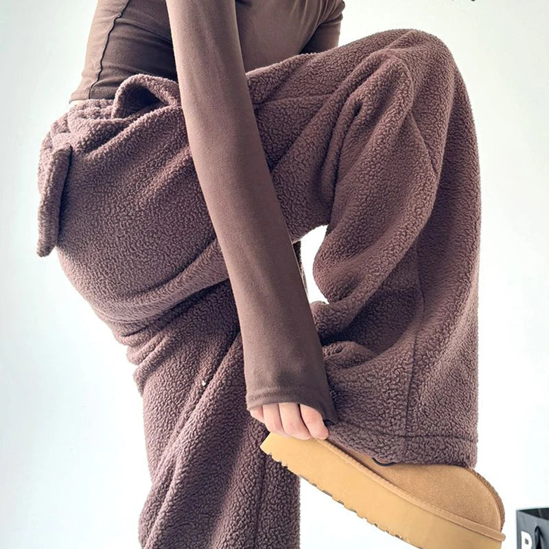 Gemütliche Komfort | Fleece-Hose mit Bündchen und Taschen