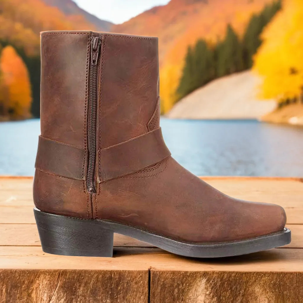 Jannes | Robuste Bikerstiefelette für jeden Tag