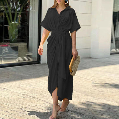 Amalia | Luxus-Maxikleid Wickelkleid Limitierte Edition (Fast Ausverkauft)