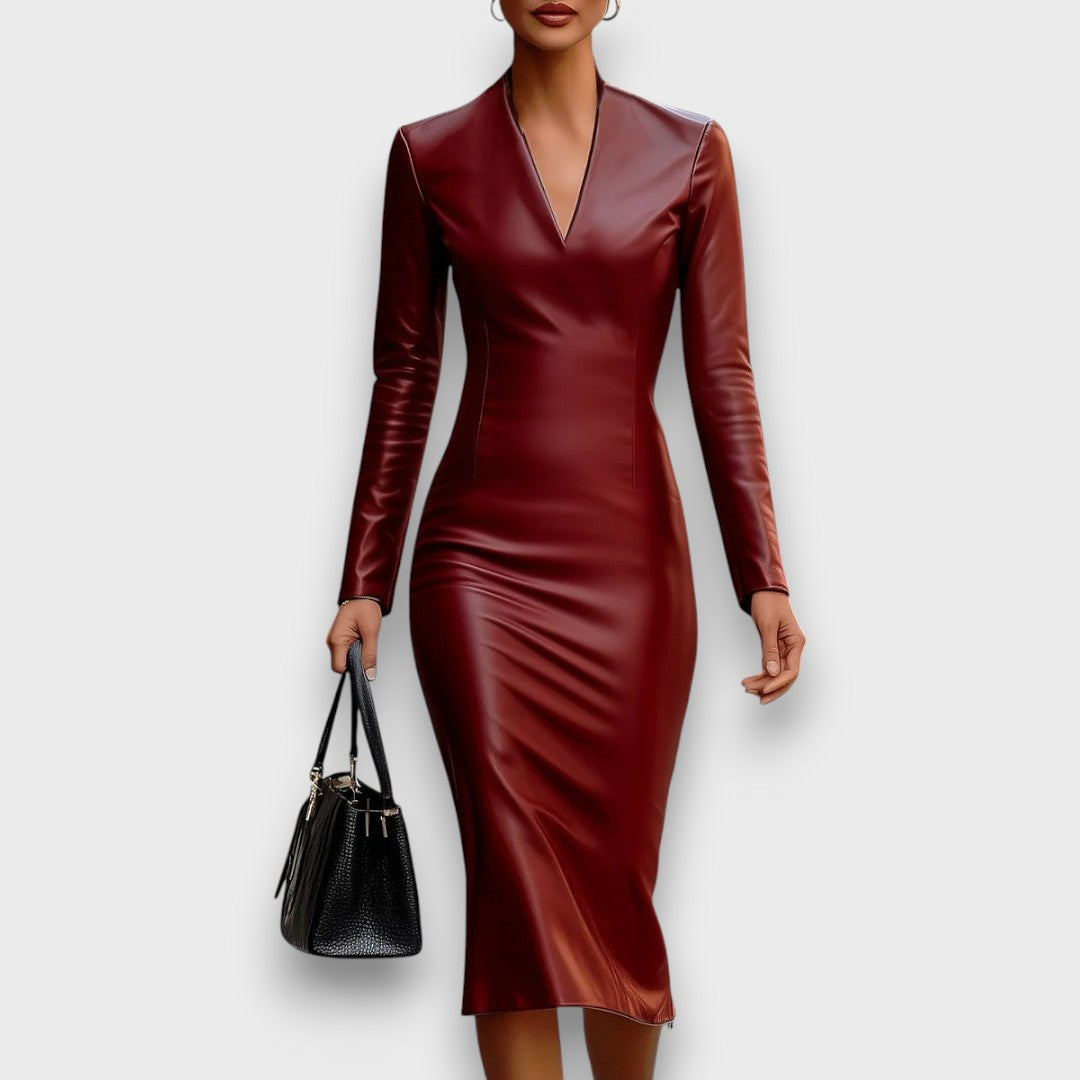 Moryn – Schwarzes Bodycon-Kleid