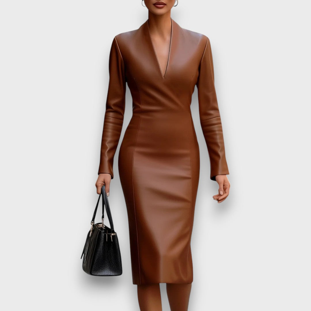 Moryn – Schwarzes Bodycon-Kleid