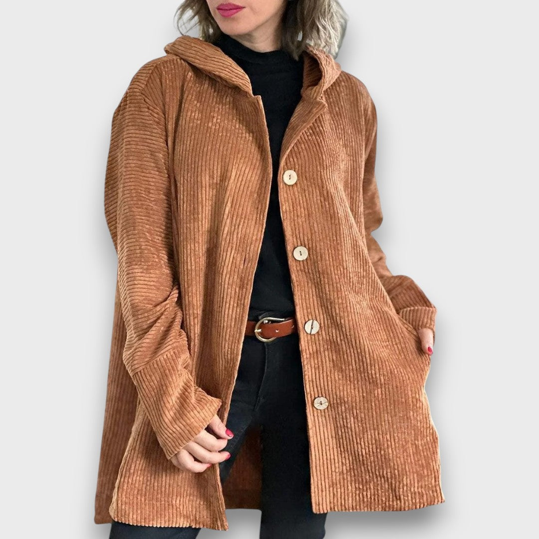 Corvianne – Lässige Kapuzenjacke