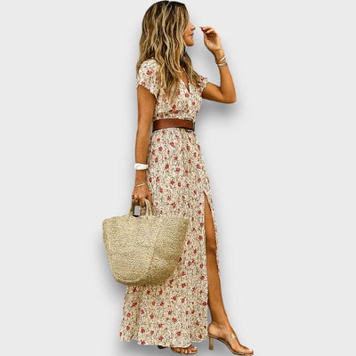 Mirelda – Maxikleid mit Paisley-Charme