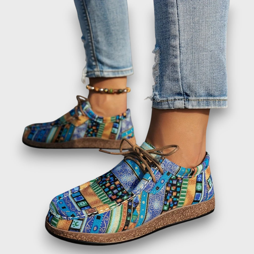 Fioren – Gemusterte Freizeitschuhe