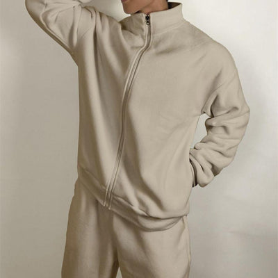 ISAAC - Rollkragenpullover mit Reißverschluss