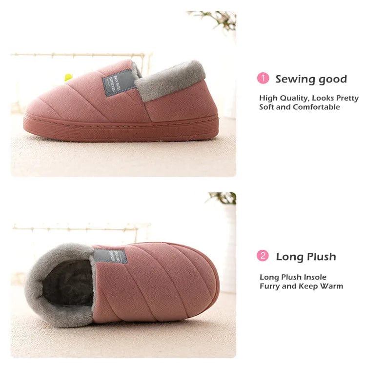 JASTIN - Warme flauschige Winterhausschuhe 2024