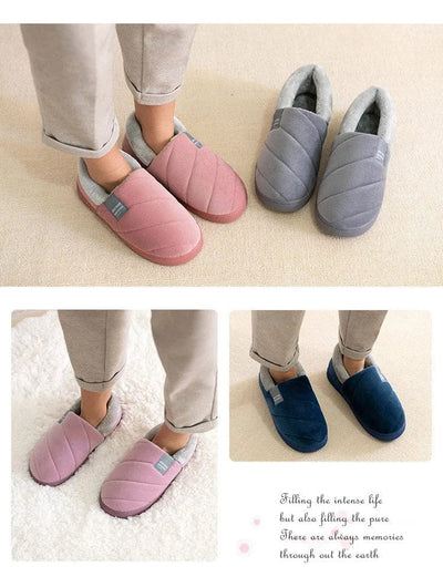 JASTIN - Warme flauschige Winterhausschuhe 2024