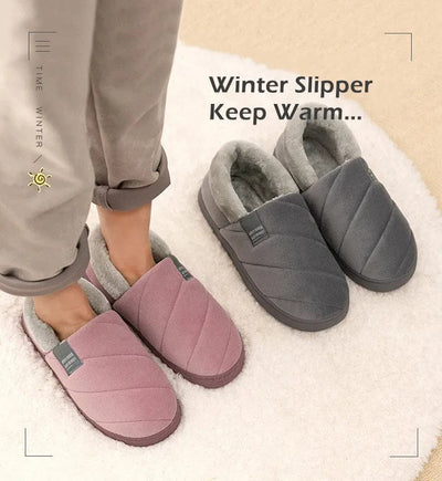 JASTIN - Warme flauschige Winterhausschuhe 2024