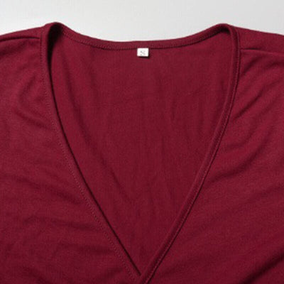 JERICA - Kleid aus Kreppstoff mit Gürtel