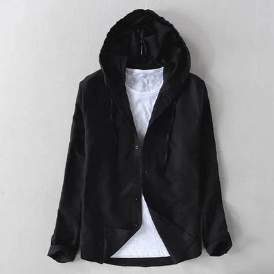 JEROME - Lässige Gestreifte Kapuzenhemden 2024