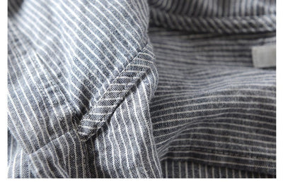 JEROME - Lässige Gestreifte Kapuzenhemden 2024