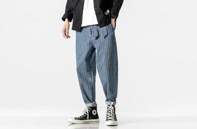 JERSON - Jeans mit vertikalen Streifen