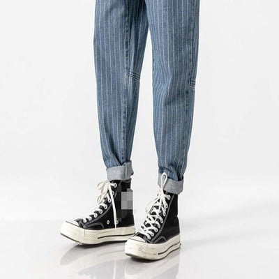 JERSON - Jeans mit vertikalen Streifen